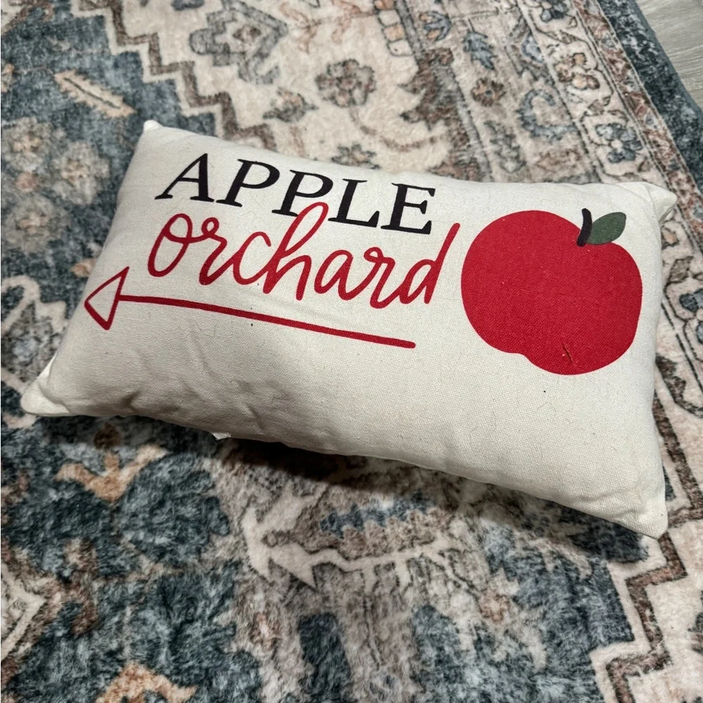 Autumn Pumpkin Patch Pillow double sided - Picture 2 of 4